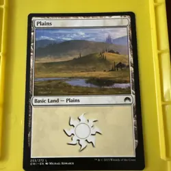 MTG Plains Origins 253/272 Regular Land - Image 1