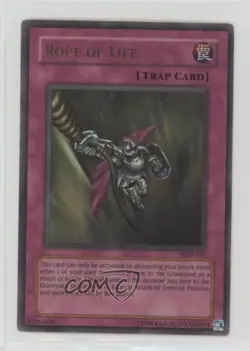 Rope of Life YuGiOh Pharaonic Guardian #PGD-105 2003 u3f - Image 1