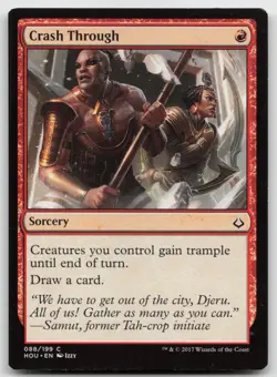 MTG Crash Through C Hour of Devastation 88 LP - Image 1