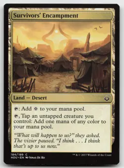 MTG Survivors' Encampment C Hour of Devastation 184 LP - Image 1