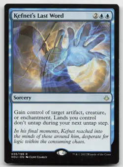 MTG Kefnet's Last Word R Hour of Devastation 39 LP - Image 1