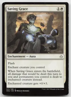 MTG Saving Grace U Hour of Devastation 21 MP - Image 1