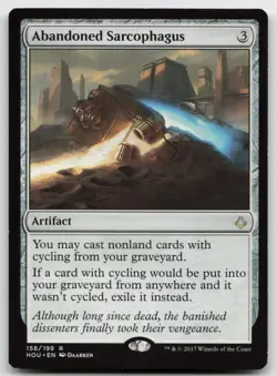 MTG Abandoned Sarcophagus R Hour of Devastation 158 LP - Image 1