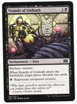 Strands of Undeath 92 C Double Masters 2022 NM MTG - Image 1
