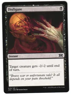 Disfigure 74 C Double Masters 2022 NM MTG - Image 1
