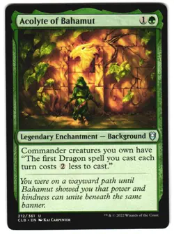 Acolyte of Bahamut 212 U Commander Legends: Battle for Baldur's Gate NM MTG - Image 1