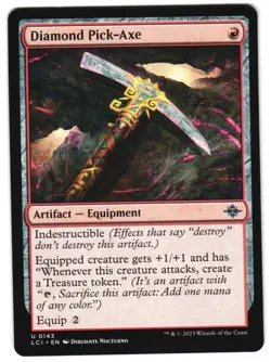 Diamond Pick-Axe 143 U The Lost Caverns of Ixalan NM MTG - Image 1
