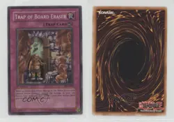 Trap of Board Eraser YuGiOh Pharaonic Guardian #PGD-099 2003 1md - Image 3