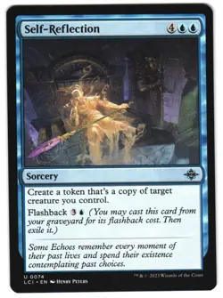 Self-Reflection 74 U The Lost Caverns of Ixalan NM MTG - Image 1