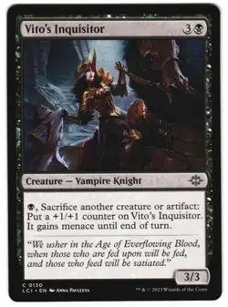 Vito's Inquisitor 130 C The Lost Caverns of Ixalan NM MTG - Image 1