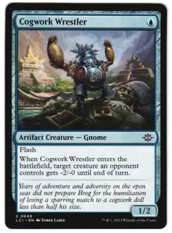 Cogwork Wrestler 49 C The Lost Caverns of Ixalan NM MTG - Image 1
