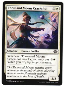 Thousand Moons Crackshot 37 C The Lost Caverns of Ixalan NM MTG - Image 1