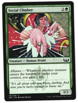 Social Climber 157 C Streets of New Capenna NM MTG - Image 1