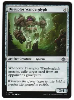 Disruptor Wanderglyph 253 C The Lost Caverns of Ixalan NM MTG - Image 1