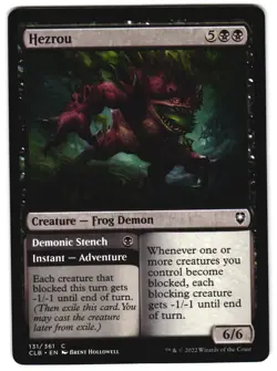 Hezrou 131 C Commander Legends: Battle for Baldur's Gate NM MTG - Image 1