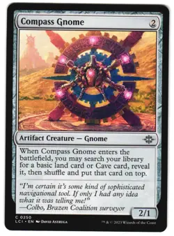 Compass Gnome 250 C The Lost Caverns of Ixalan NM MTG - Image 1