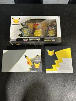 Pokemon Celebrations 25th Anniversary UPC, Pokemon Center ETB, Figure Collection - Image 1