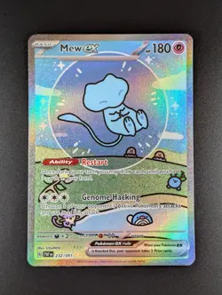Mew ex #232 - Pokemon TCG Paldean Fates [Special Illustration Rare] Bubble Mew - Image 1
