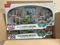 Pokemon 151 Blooming Waters Premium Collection - Lot of 2 - Image 1