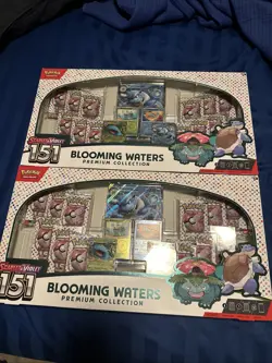 Pokemon 151 Blooming Waters Premium Collection - LOT OF 2 - Image 1
