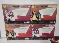 Pokemon x2 Celebrations Lance's Charizard V And x2 Dark Sylveon V Sealed Boxes - Image 2