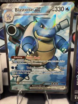Pokemon 151 Blastoise Wartortle Squirtle SIR Set English Lot - Image 3