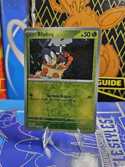 X4 Playset - Blipbug 010/182 Sv04: Paradox Rift Reverse Holo - Pokemon - Image 2