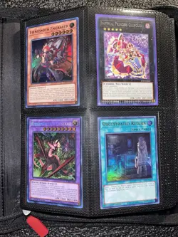 Yugioh Collection Binder Lot Old School Meta Bundle Misprint QCR’s & More NM-HP! - Image 1