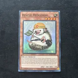 Yugioh Rescue Hedgehog ROTA-EN097 Super Rare 1st Ed American NM - Image 1