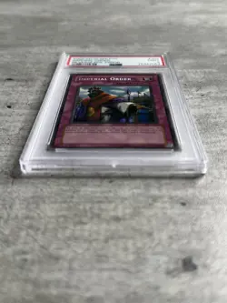 Yugioh Card Imperial Order Reverse Holo Error PSV 9 Mint, PSV-104 2002 (1) - Image 2