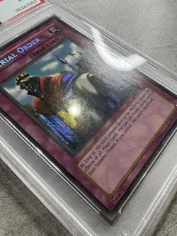 Yugioh Card Imperial Order Reverse Holo Error PSV 9 Mint, PSV-104 2002 (1) - Image 4