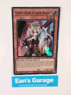 YuGiOh Ghost Ogre & Snow Rabbit 1st Edition RA04-EN015 Super Rare - MN - Image 2