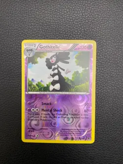 Pokemon 2011 Near Mint NM Gothitelle Emerging Powers REVERSE 48/98 Card - Image 1