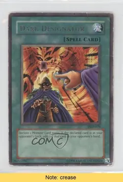 Dark Designator YuGiOh Pharaonic Guardian #PGD-079 2003 READ 0j6 - Image 1