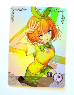 Goddess Story Waifu Card TCG | Yotsuba Nakano - Quintessential Quintuplets | SR - Image 2