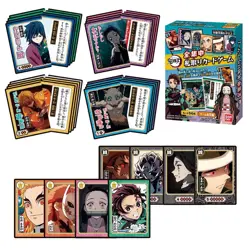 Bandai Demon Slayer Total Concentration Karuta Card Game Anime Japanese - Image 1