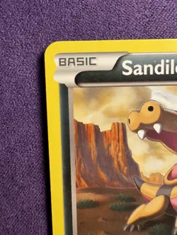 Sandile 56/106 - XY: Flashfire - Common Card - Regular - Pokemon (LP) - Image 2