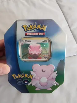 POKEMON TRADING CARD GAME IN BLISSEY TIN NEW - FACTORY SEALED (2022) - Image 1
