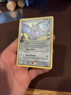 Aerodactyl 1/92 Legend Maker Holofoil Vintage Pokemon Card - Image 5