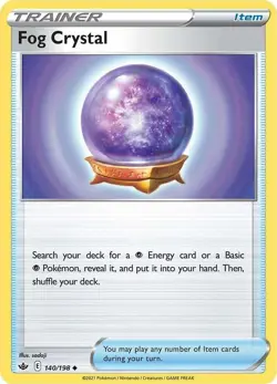 Fog Crystal | Chilling Reign 140/198 | Pokemon TCG Trainer Item Card - Image 1