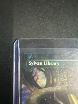Sylvan Library (Borderless) #441 (Foil) (NM) Dominaria Remastered DMR Magic MTG - Image 2