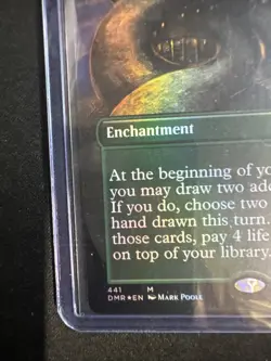 Sylvan Library (Borderless) #441 (Foil) (NM) Dominaria Remastered DMR Magic MTG - Image 5