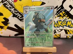 Golurk illustration Rare NM pack fresh Black Bolt Pokemon TCG - Image 1
