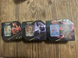 Pokemon TCG: Crown Zenith Galarian Birds Tin Lot FACTORY SEALED W PROMOS - Image 1