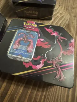 Pokemon TCG: Crown Zenith Galarian Birds Tin Lot FACTORY SEALED W PROMOS - Image 4