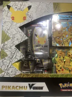 Pokemon TCG Celebrations Special Collection Pikachu V Union Box Factory Sealed 820650809156 - Image 3