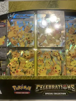 Pokemon TCG Celebrations Special Collection Pikachu V Union Box Factory Sealed 820650809156 - Image 4