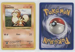 Growlithe Shadowless Pokemon Base Set #28 1999 0l4h - Image 3