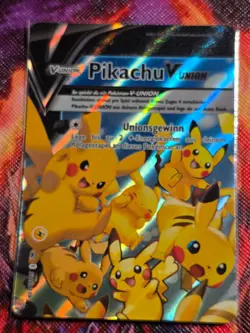 Pikachu V-Union SwSH Black Star Promo Set of 4●GERMAN●POKEMON●PROMO●NM●A137 - Image 3