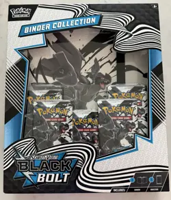 Pokemon Black Bolt White Flare Binder Poster Victini llustration Collection Set - Image 3